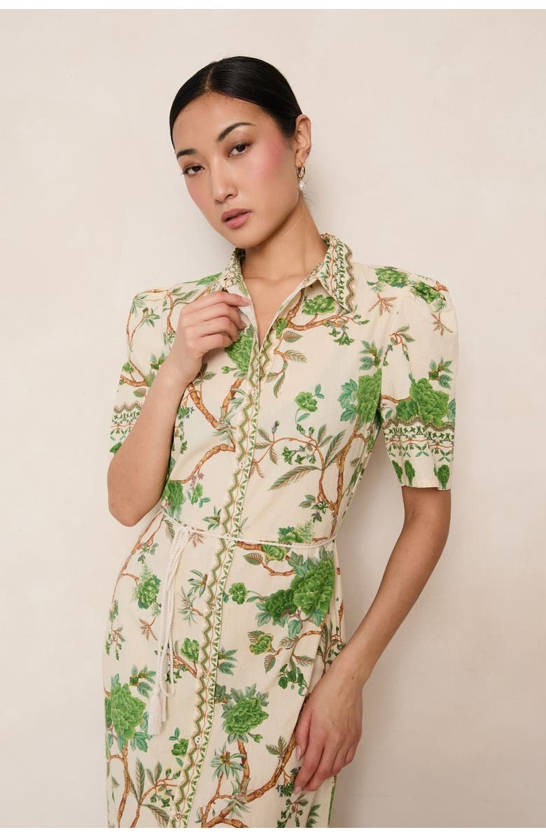 RAISHMA Miranda Green Dress, Alternate, color, Green Tone