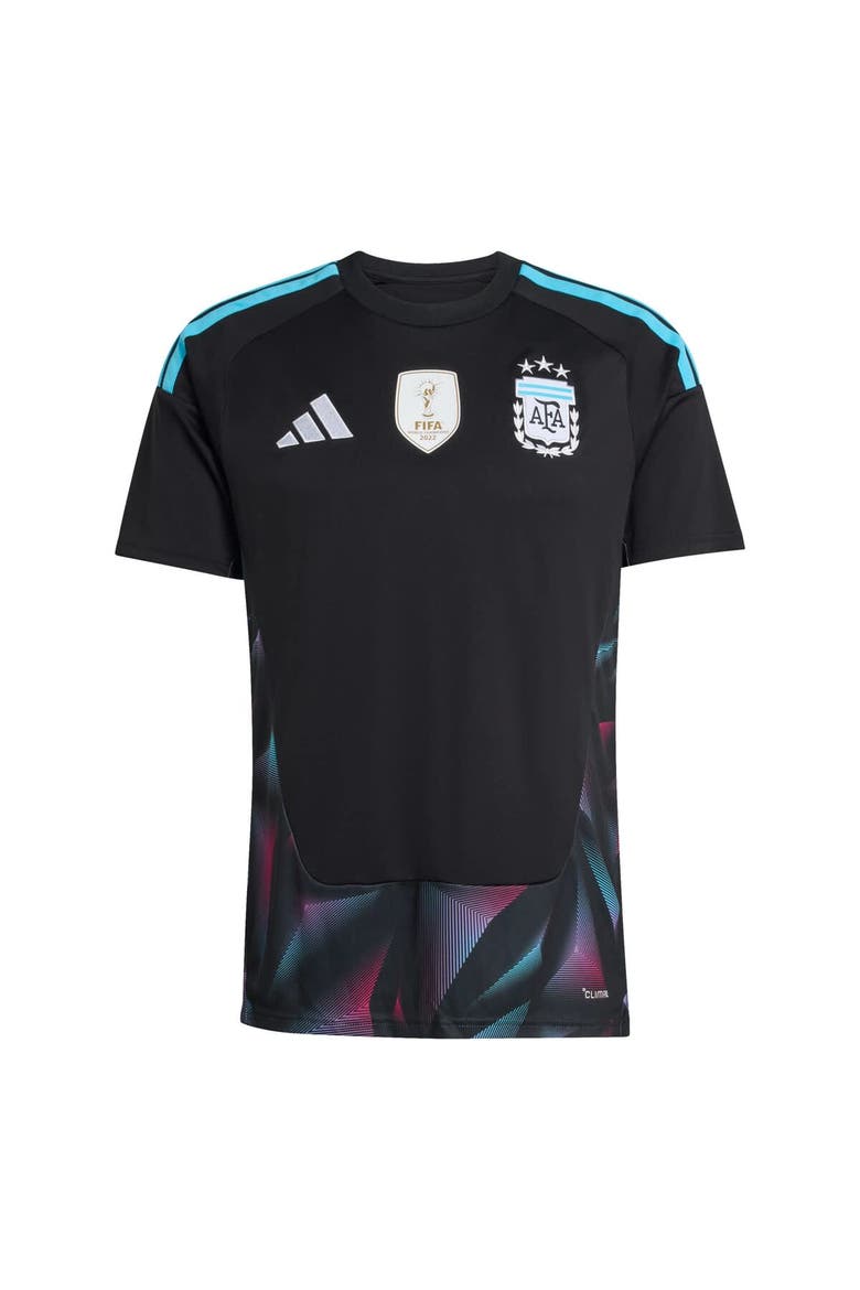 Men's Argentina National Team  adidas Black FIFA x World Cup 2026 Goalkeeper Replica Jersey, Alternate, color, Black