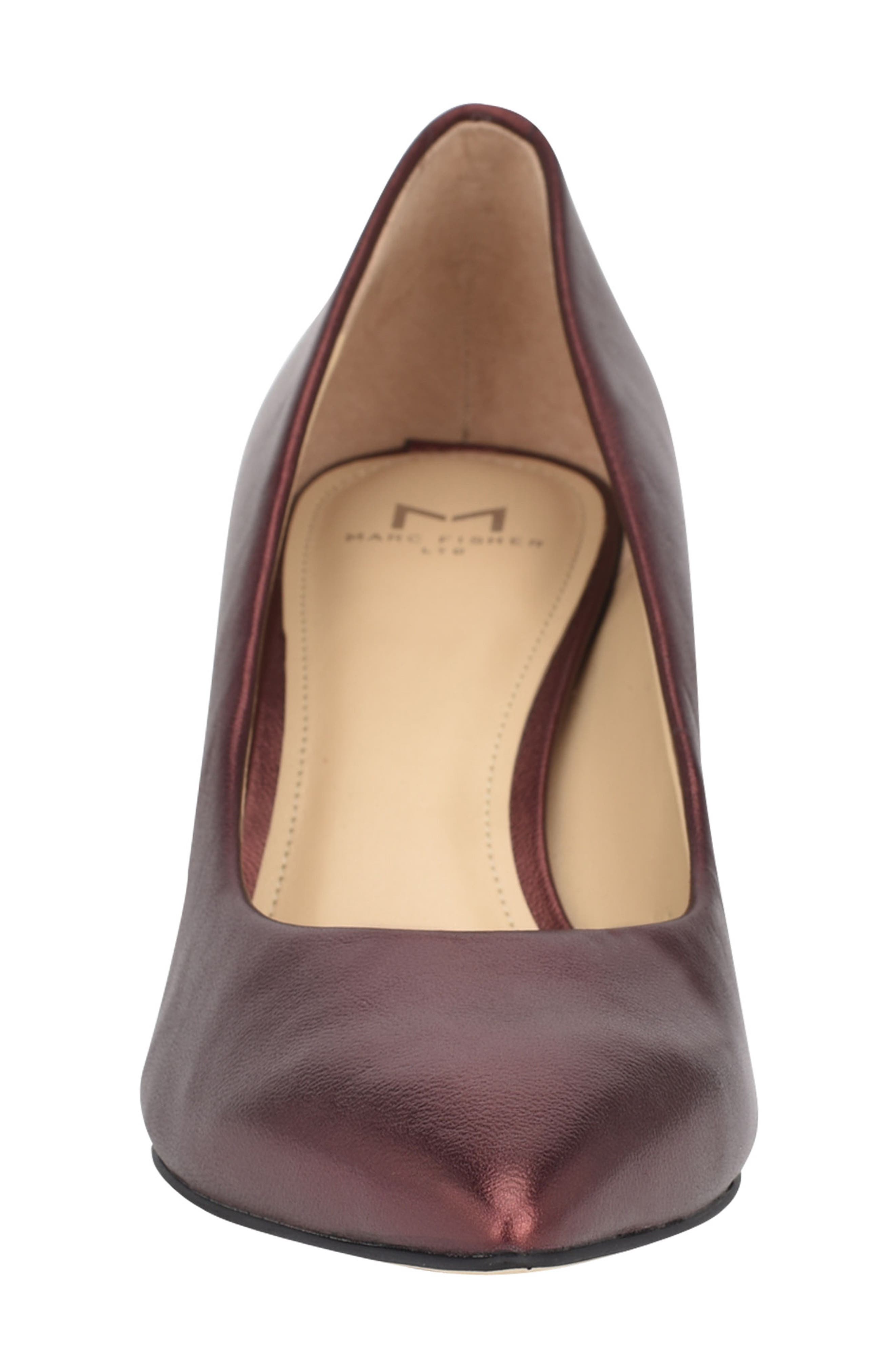 Yulunda Pump, Alternate, color, BORDEAUX LEATHER