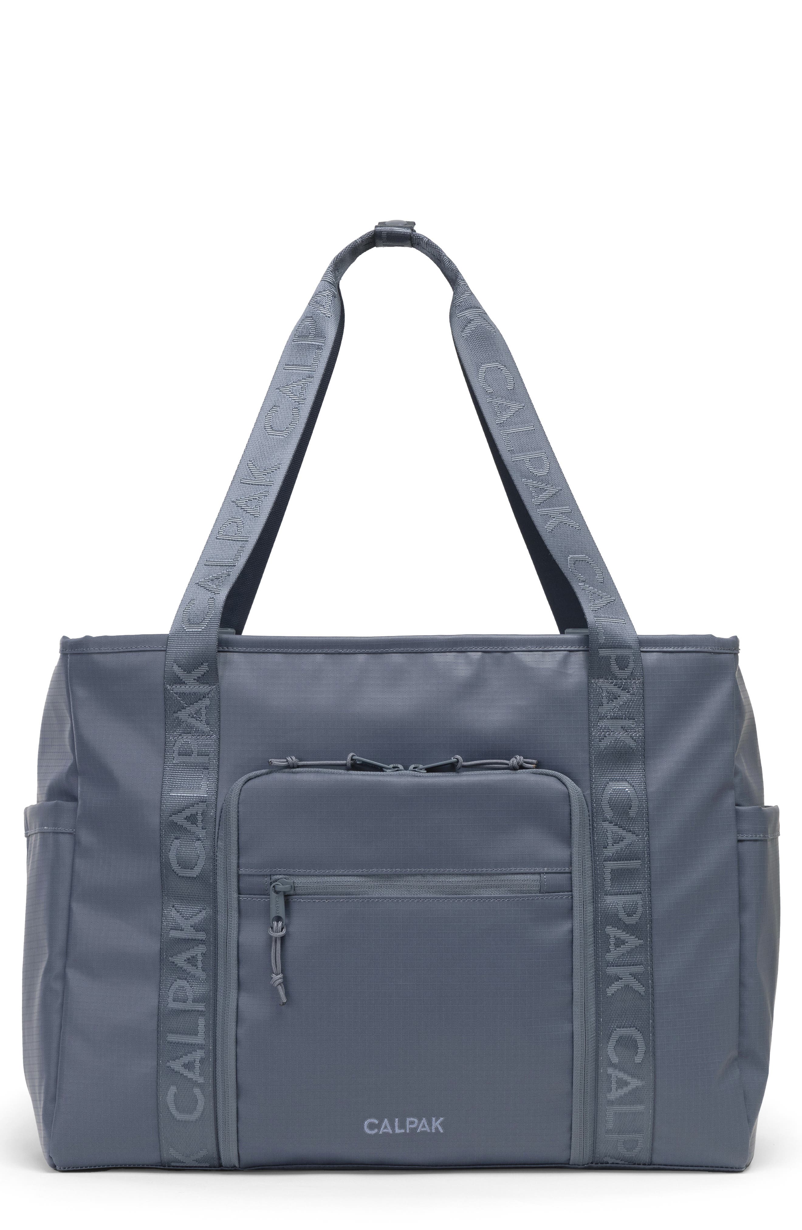 Terra 35L Water Resistant Zip Tote, Main, color, INDIGO
