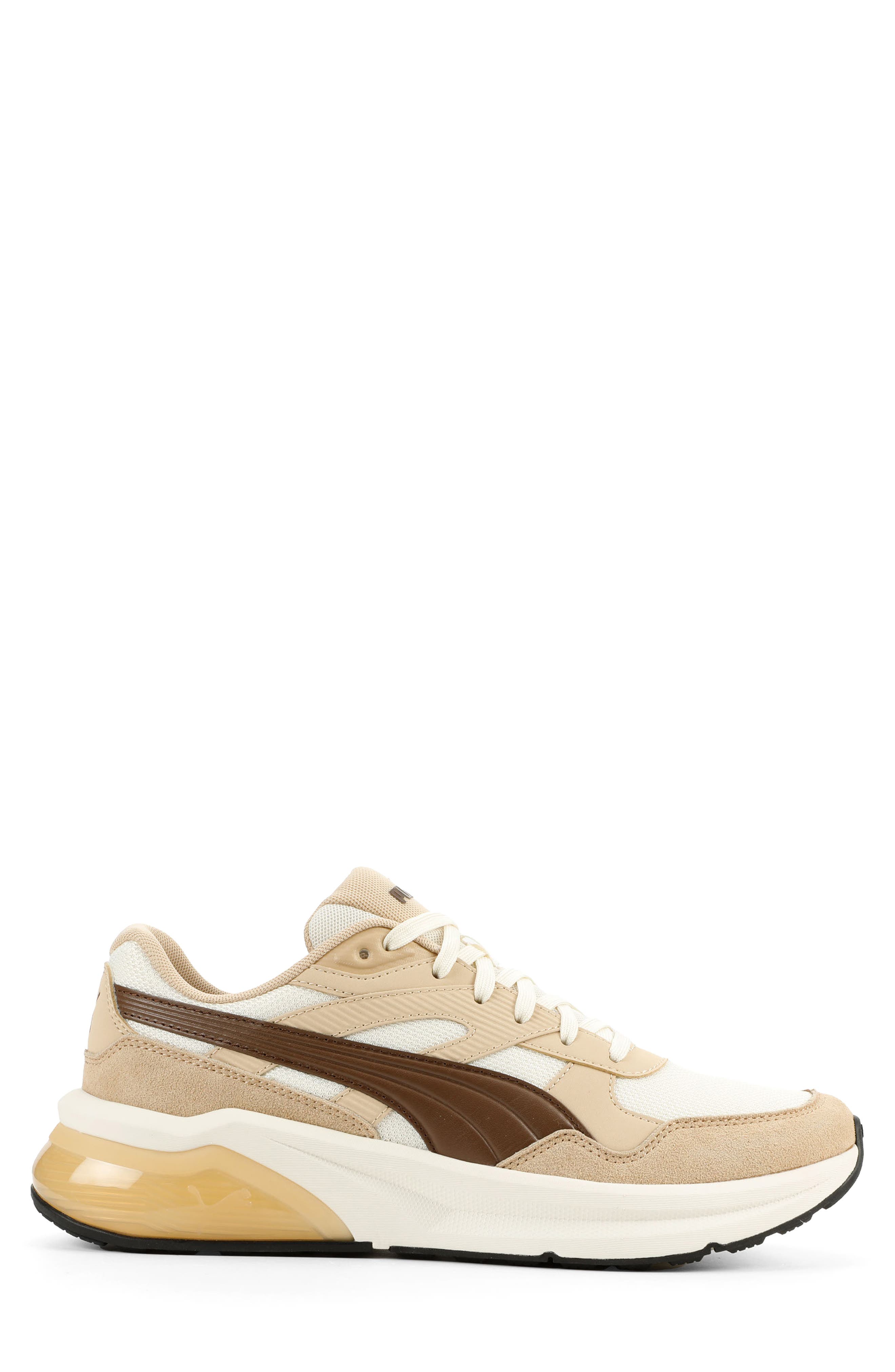 Seeker Retro Sneaker, Alternate, color, FROSTED IVORY/ BROWN/ SAND