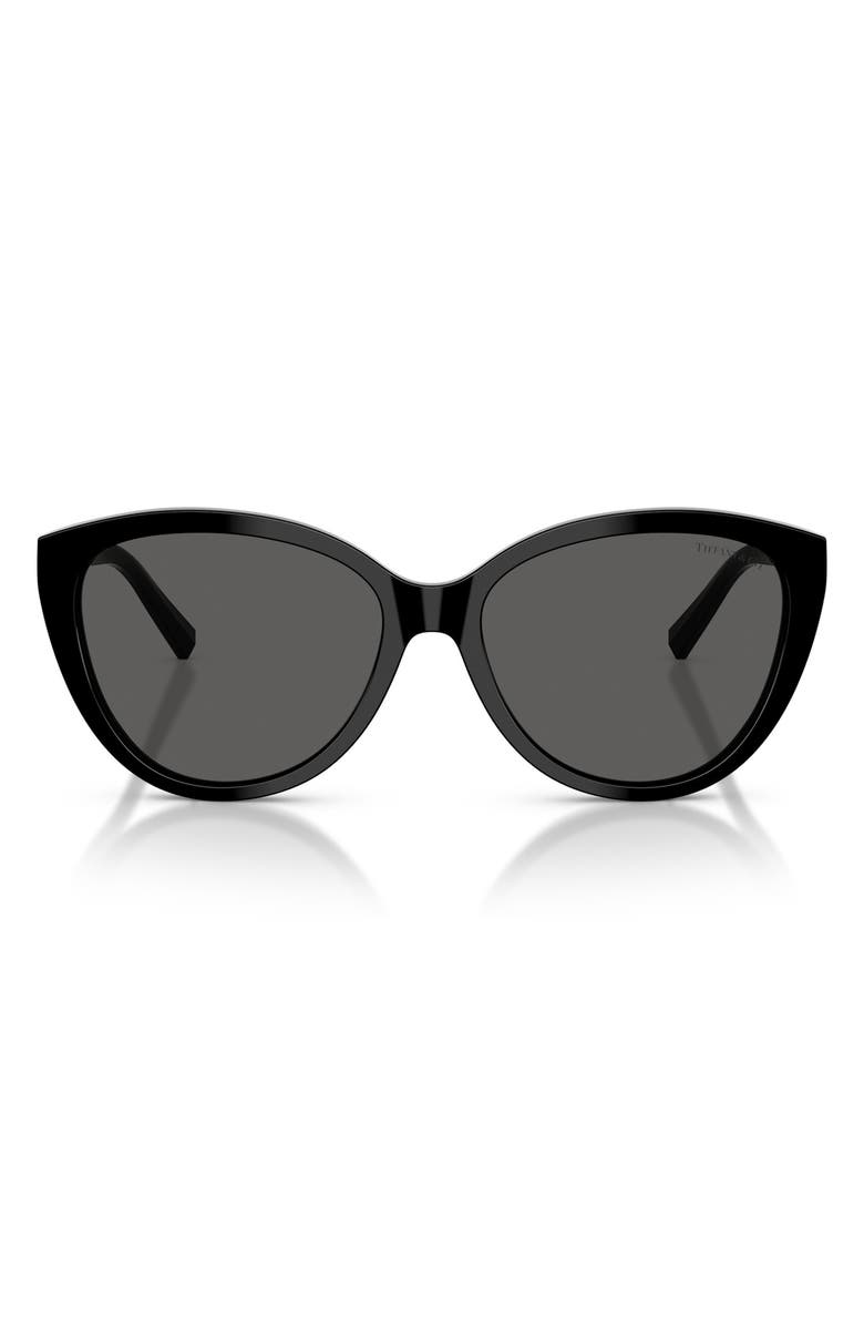 Tiffany & Co. 56mm Cat Eye Sunglasses, Main, color,