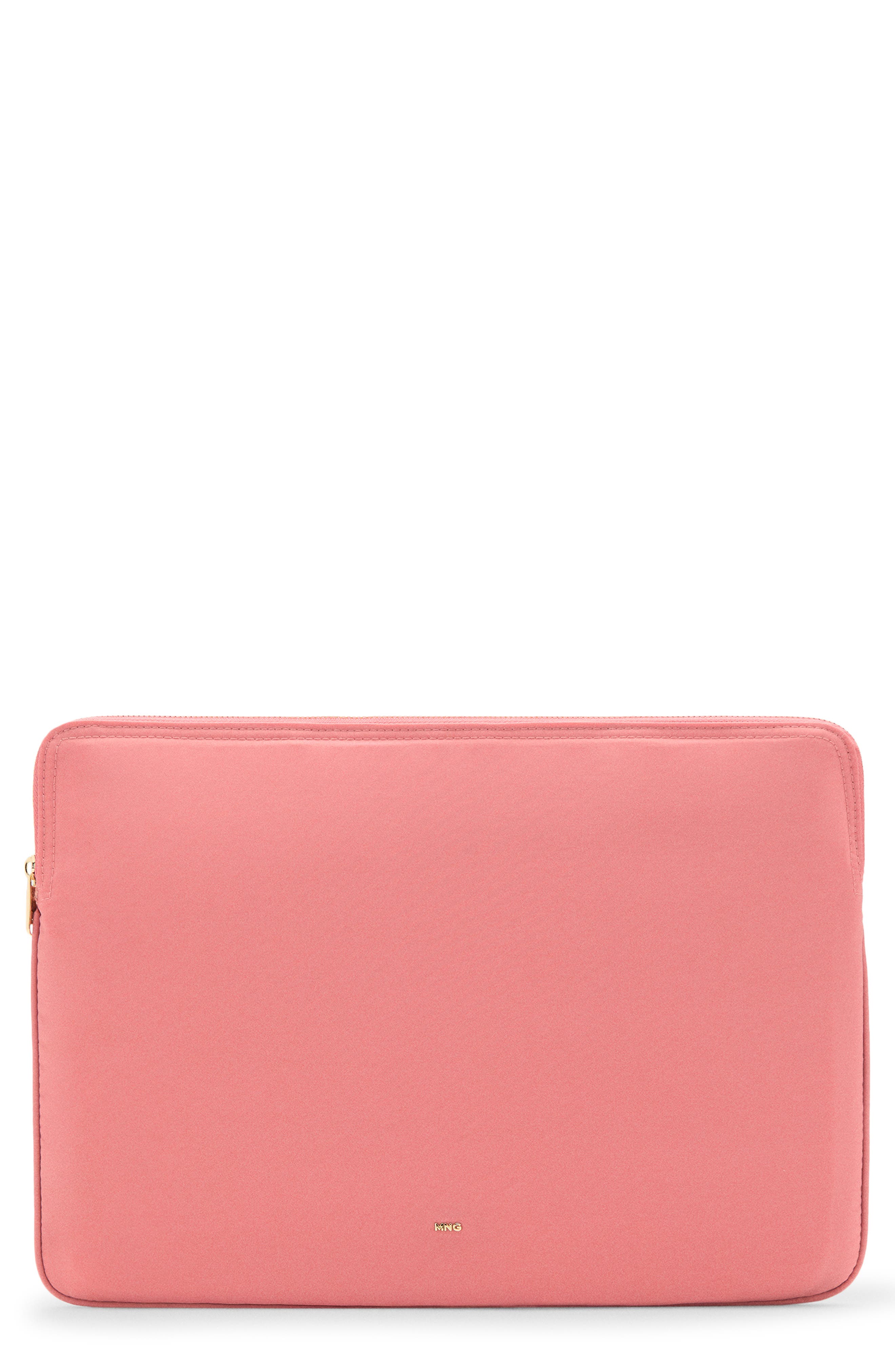 MANGO Nylon Laptop Case, Main, color, Pink