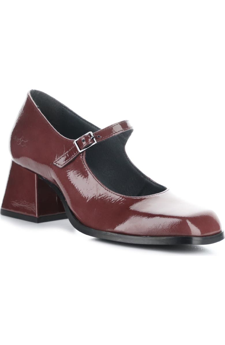 Bos. & Co. Amaya Mary Jane Pump, Main, color, Berry Duomo