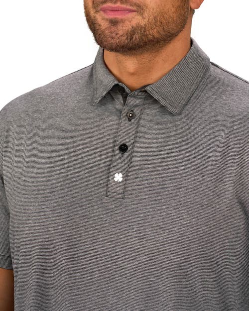 Black Clover Greyson Polo In Gray