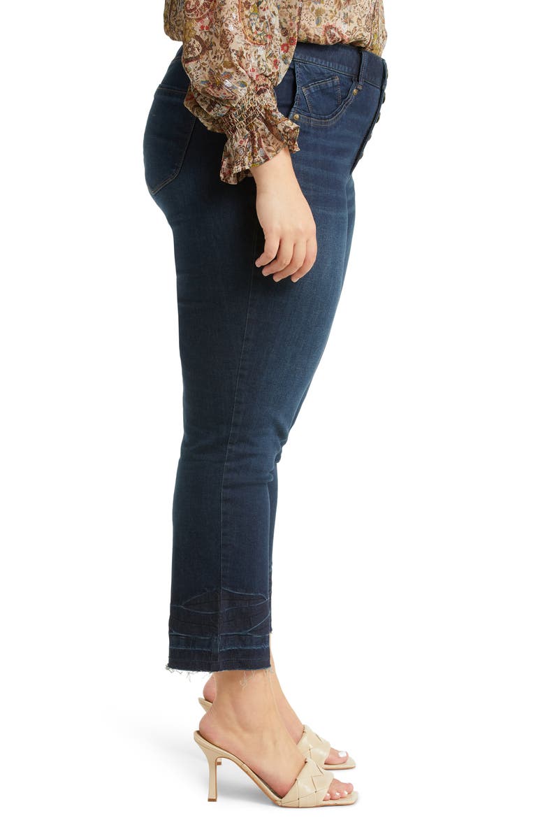 'Ab'solution Button Fly High Waist Jeans (Nordstrom Exclusive), Alternate, color, INA-INDIGO ARTISANAL