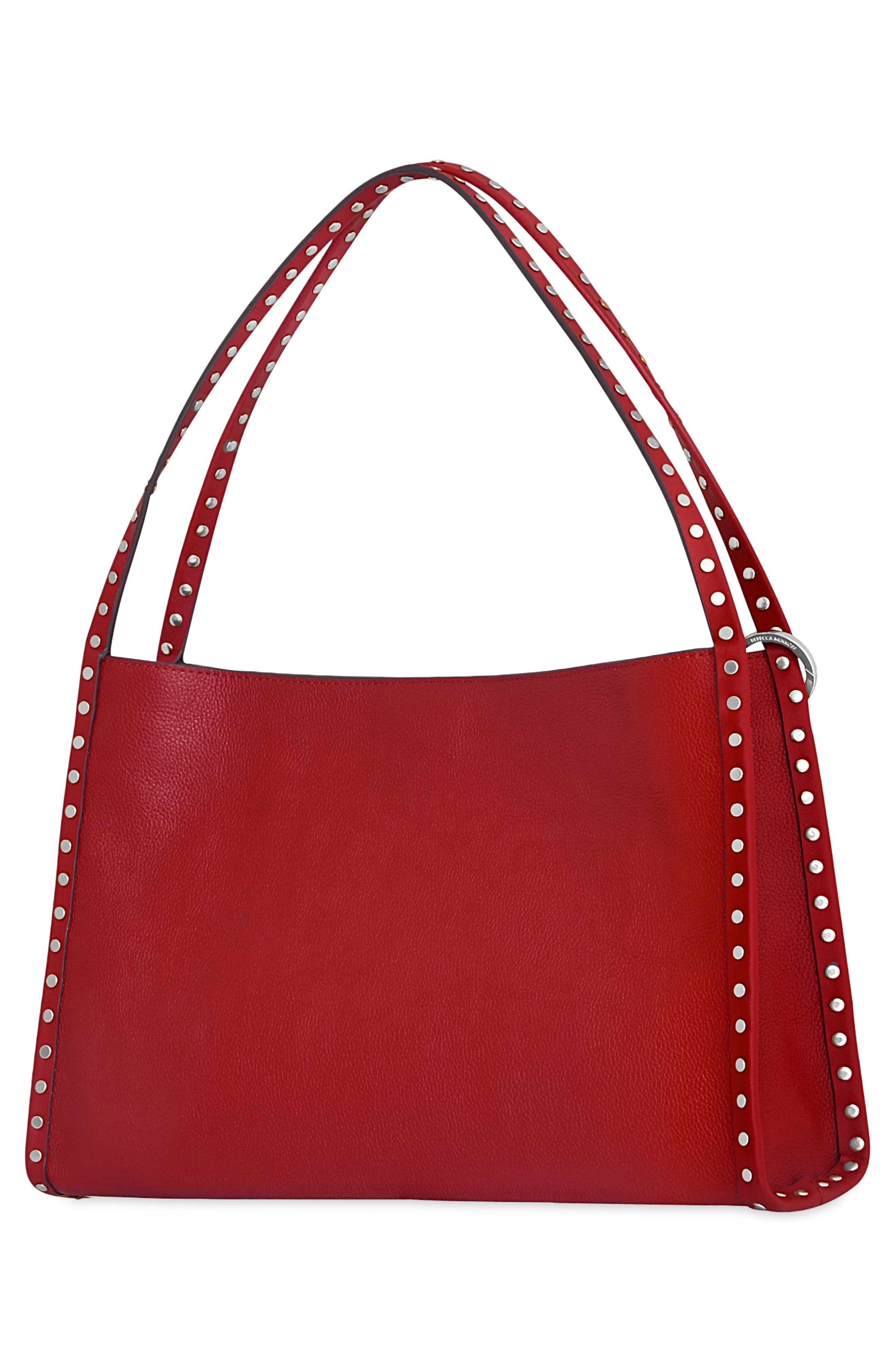 Dylan Leather Shoulder Bag, Alternate, color, SIREN