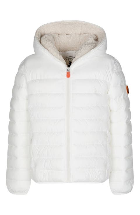 Rob Hooded Puffer Coat (Toddler & Little Boy)