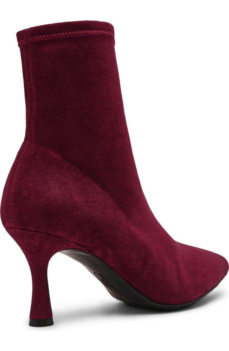 Anne Klein Reese Pointed Toe Boot, Alternate, color, Burgundy