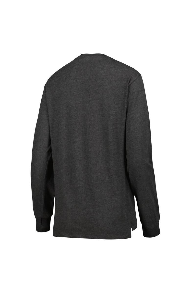 PRESSBOX Women's Pressbox Black Cincinnati Bearcats Two-Hit Canyon Long Sleeve T-Shirt, Alternate, color, Black