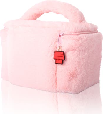 Snoopy Fluffy Cosmetic Bag for Travel