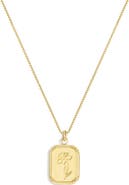 Set & Stones Audrey Birth Flower Necklace