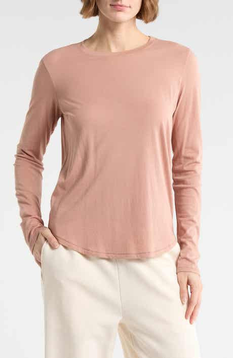 Crewneck Long Sleeve Top