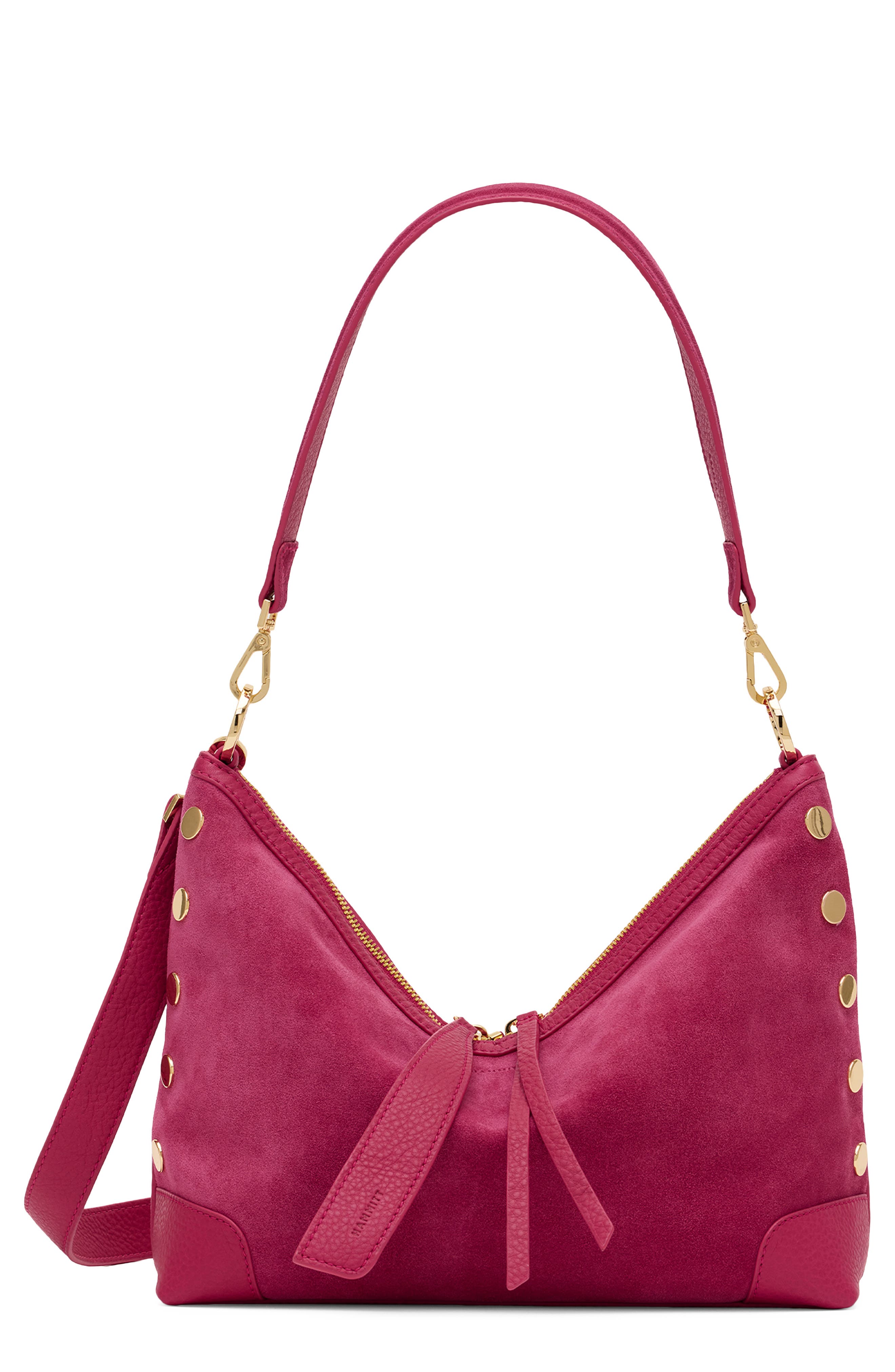 HAMMITT Medium Grace Leather Shoulder Bag, Main, color, 