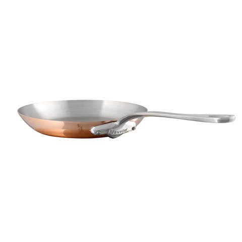 M'3 S 10.2-Inch Copper Frying Pan With Cast Stainless Steel Handle