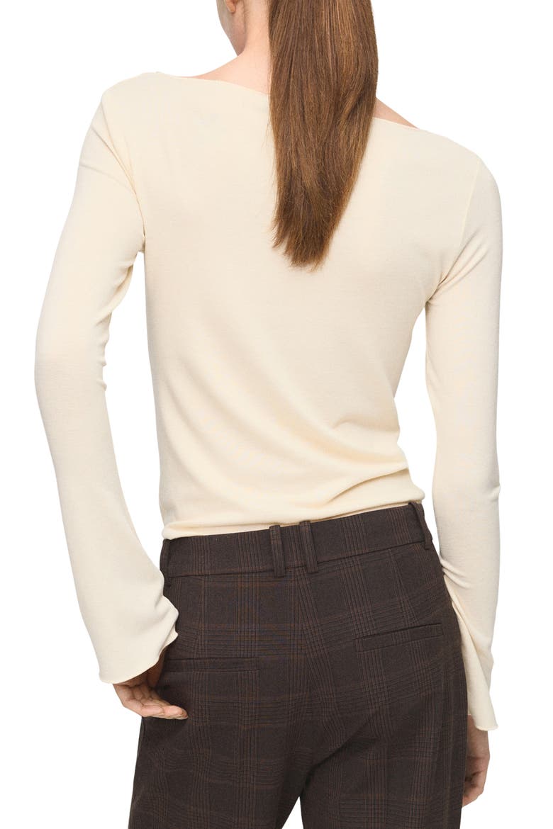 Boatneck Top, Alternate, color, VANILLA