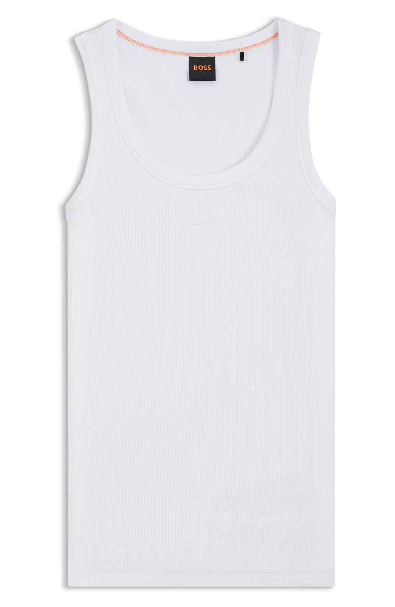 BOSS Orange Ematite Tank, Alternate, color, White