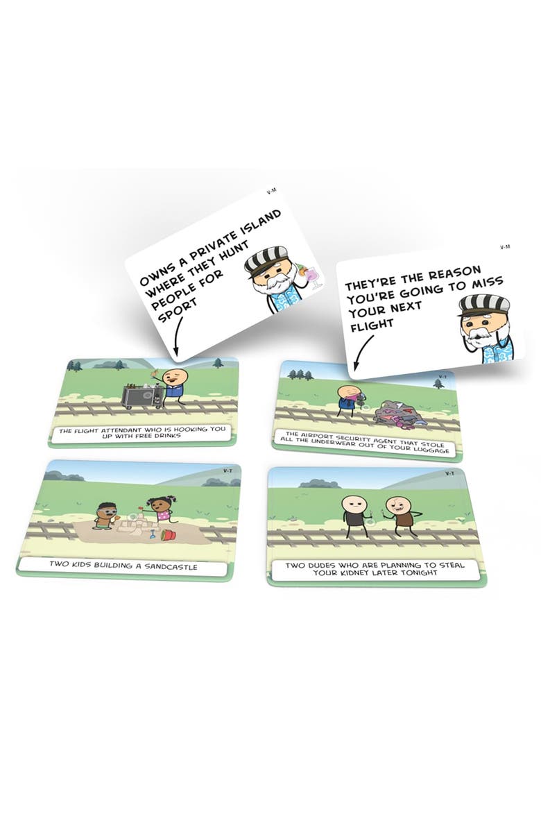 Trial by Trolley Vacation Expansion Skybound, Party Game, Alternate, color, Multicolored