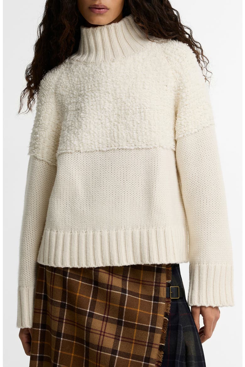 Rothley Mock Neck Sweater, Main, color, ECRU