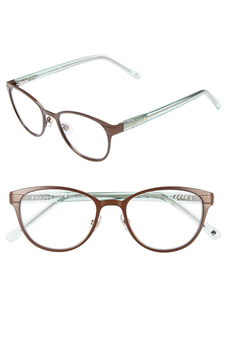 Kate Spade New York 'ebba' 50mm reading glasses, Main, color, 