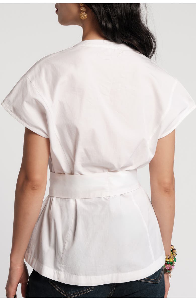 Frances Valentine Eve Top, Alternate, color, White