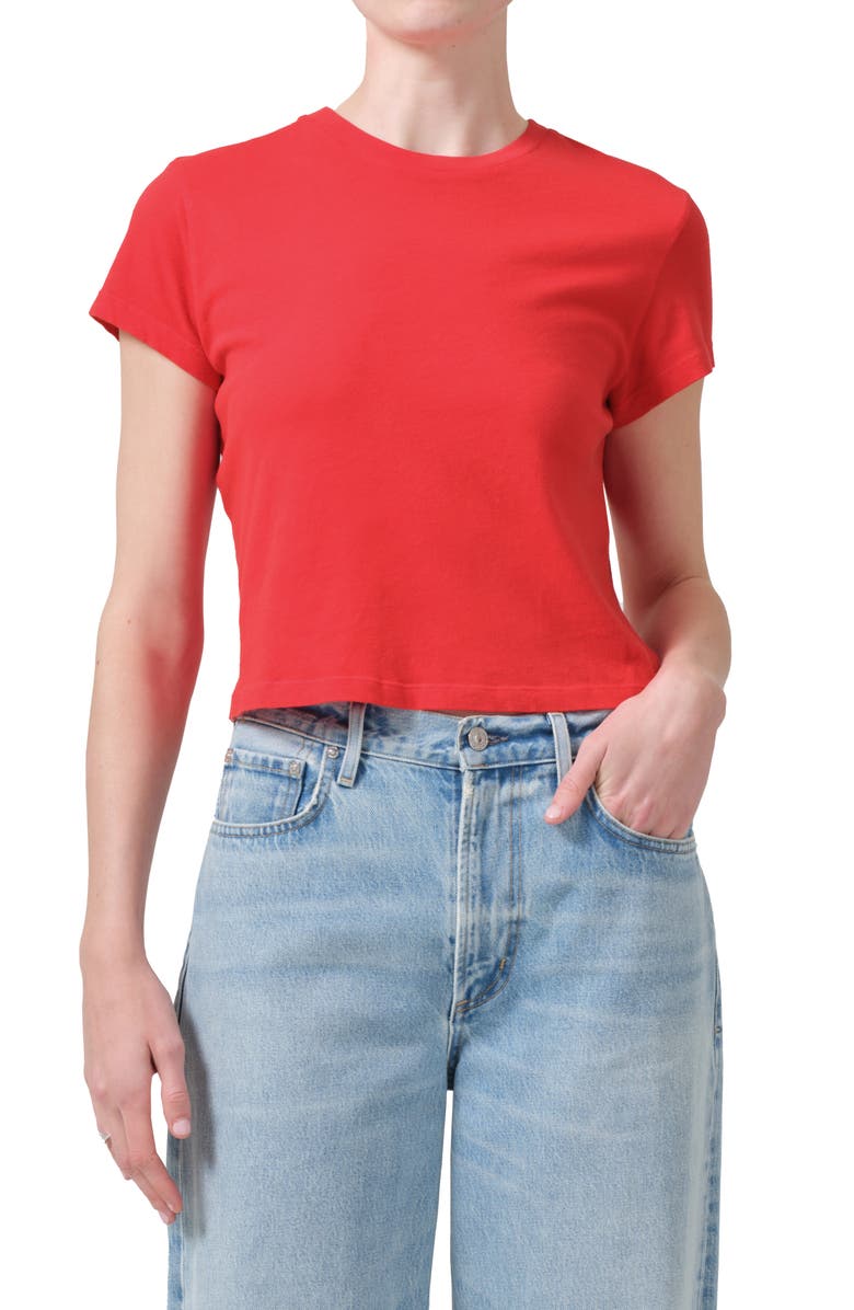 Citizens of Humanity Kyle Cotton Baby Tee, Main, color, Aurora