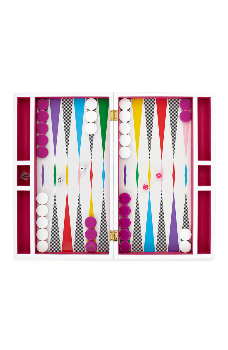 Jonathan Adler Checkerboard Backgammon Set, Main, color, 