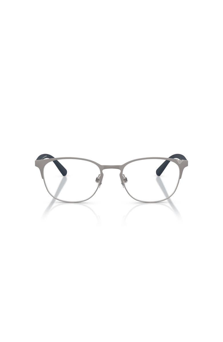 Emporio Armani 53mm Oval optical glasses, Alternate, color, Grey