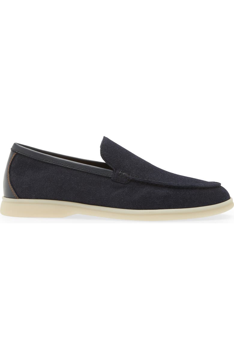 Loro Piana Summer Walk Denim Loafer, Alternate, color,