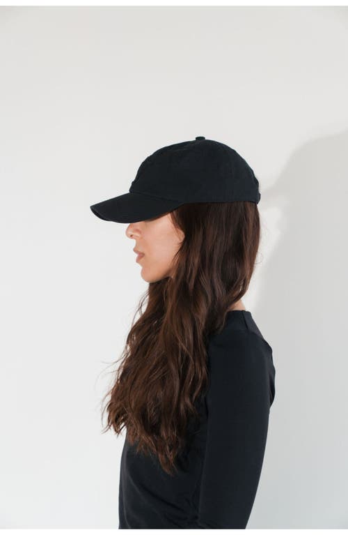 Vitality Baseball Hat In Black