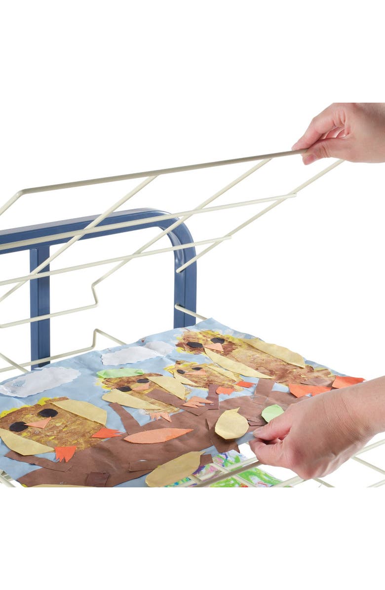 Kaplan Early Learning Company Tabletop Multipurpose Drying Rack, Alternate, color, Blue
