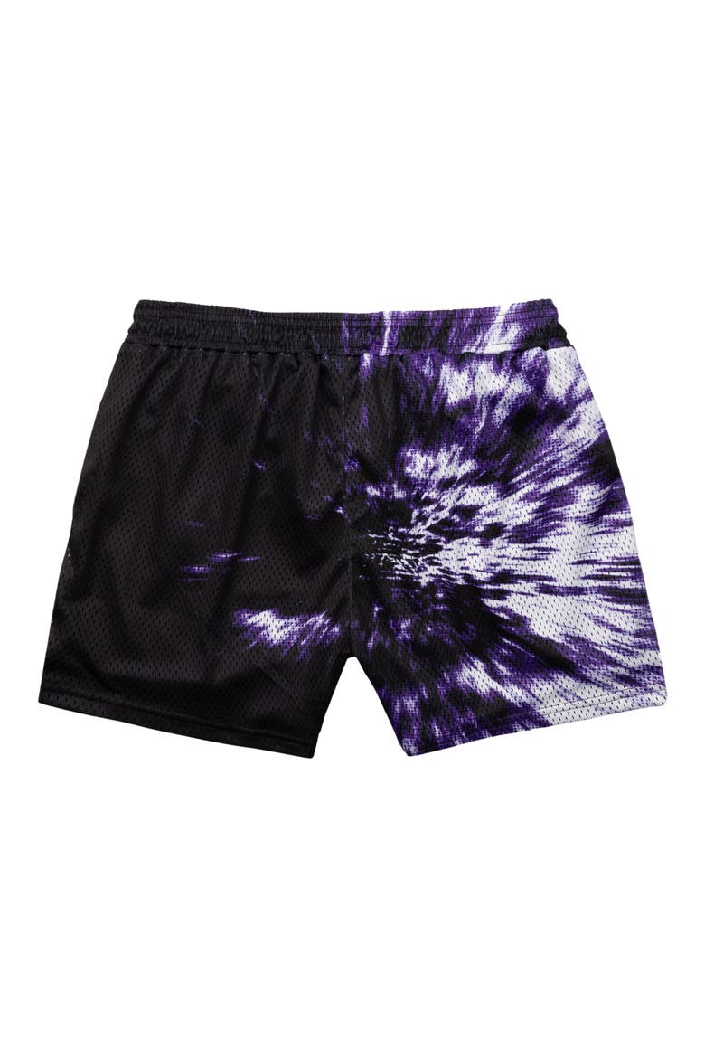 Motion Blur Mesh Shorts, Alternate, color, BLACK