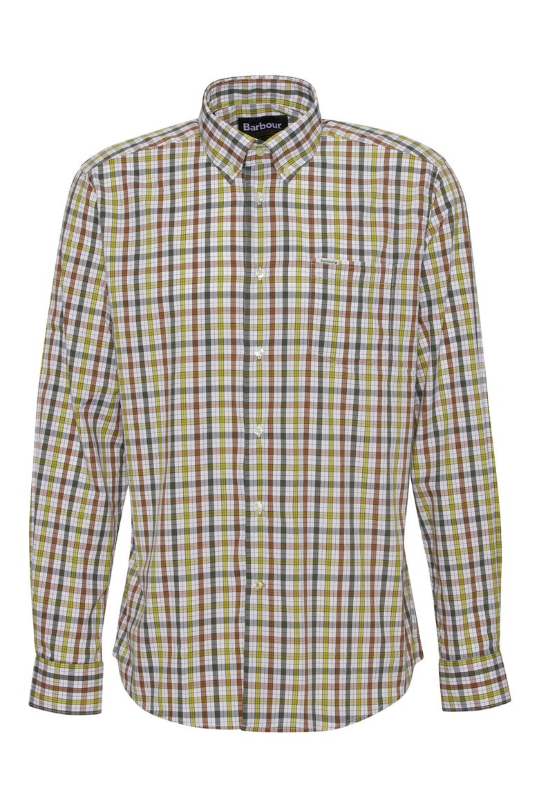 Hallhill Performance Button-Down Shirt, Alternate, color, RUST