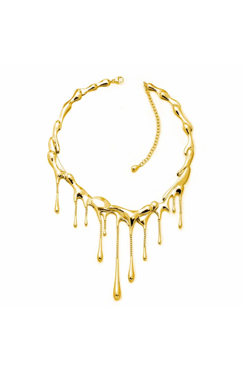 Lucy Quartermaine Multi Drop Necklace, Main, color, Gold