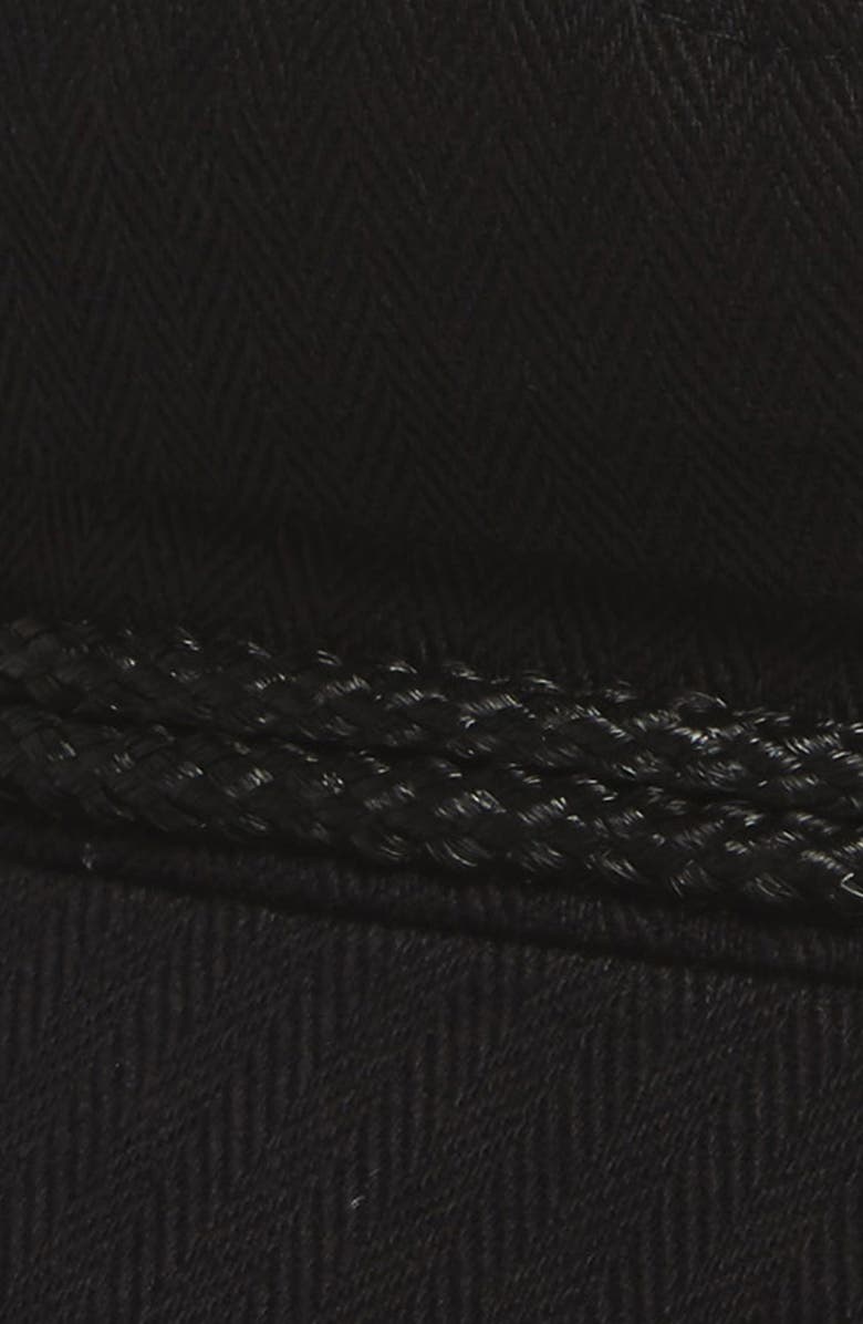 Brixton Fiddler Fisherman Cap, Alternate, color, Black