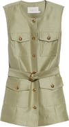 Zimmermann Kindred Spirit Luna Wool & Silk Utility Vest
