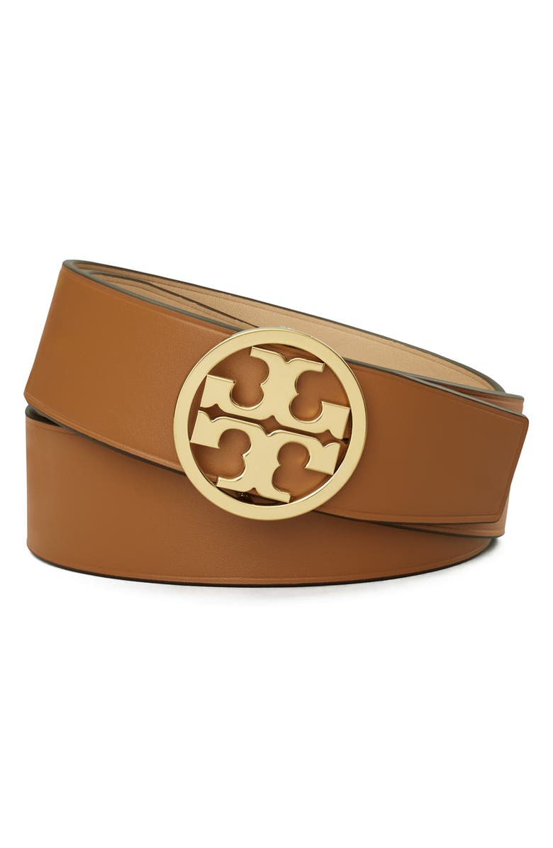 Tory Burch Miller Reversible Leather Belt, Alternate, color, 
