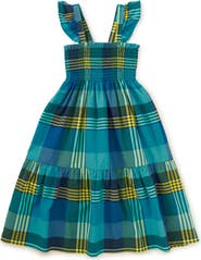 Tea Collection Smocked Flutter Sleeve Dress