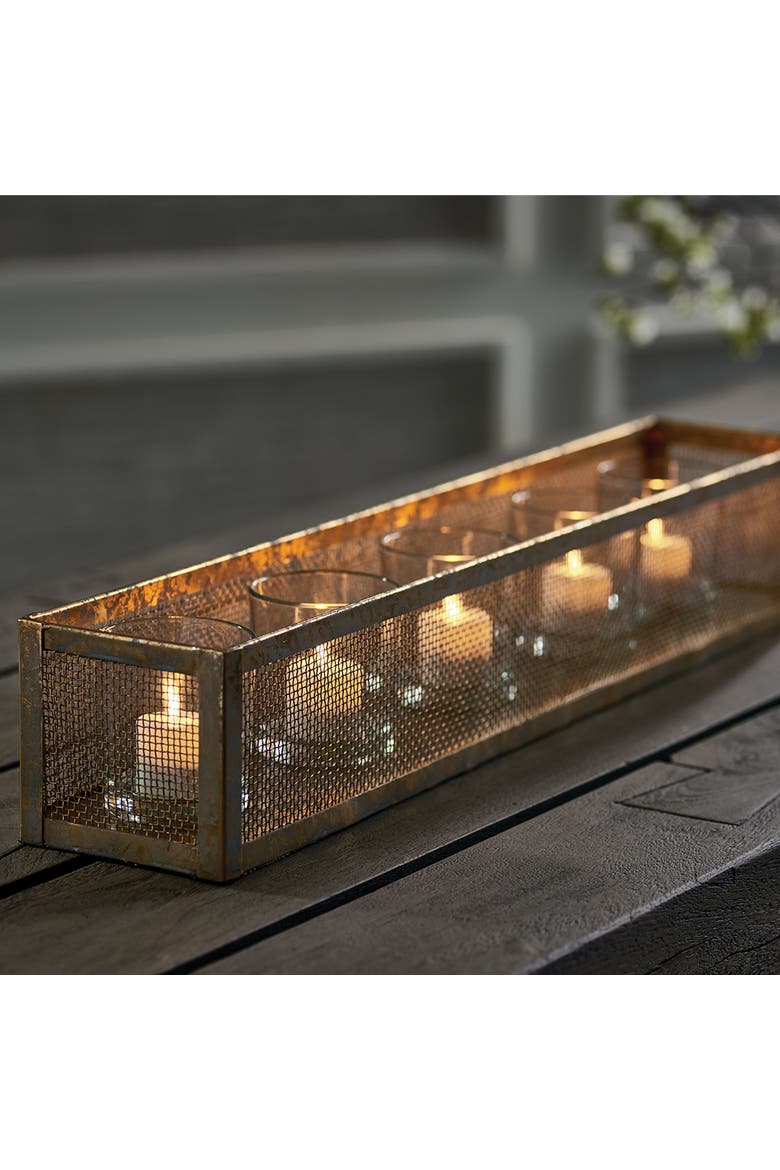 Diego Candleholder, Alternate, color, Gold