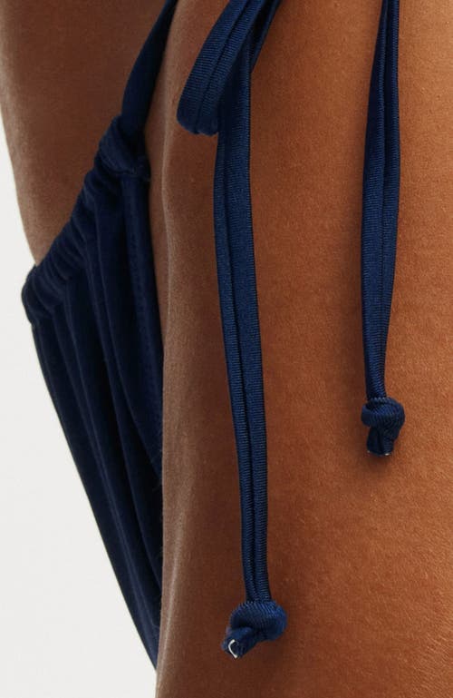 Shop Cotton On Body Thin Strap Gathered Brazilian Bikini Bottom