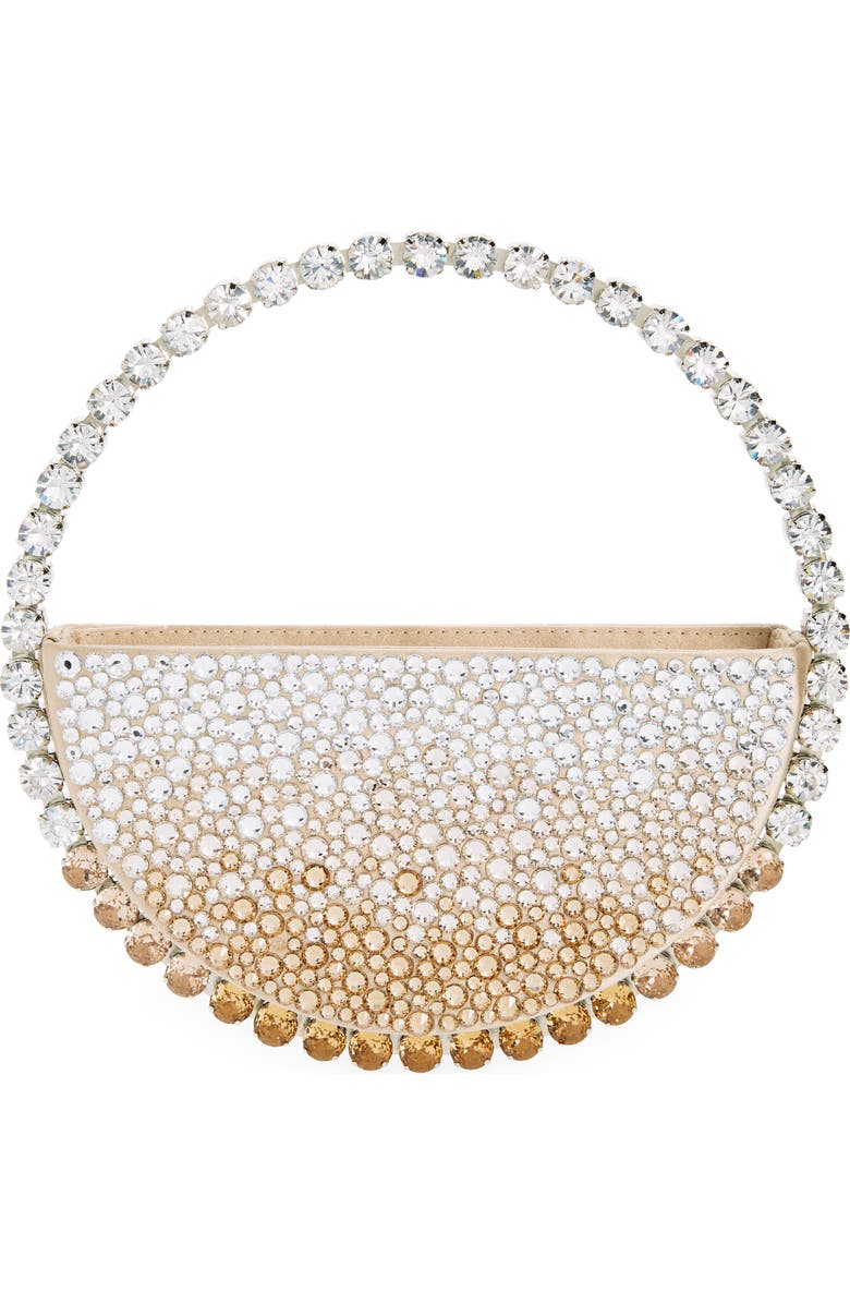 L’alingi Eternity Crystal Embellished Clutch, Main, color,