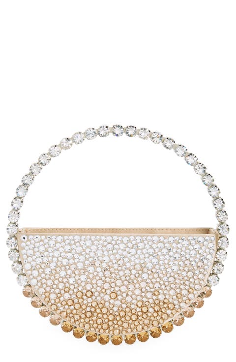 Eternity Crystal Embellished Clutch