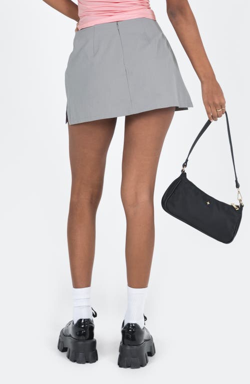 Princess Polly Gigi Cotton Skort In Grey