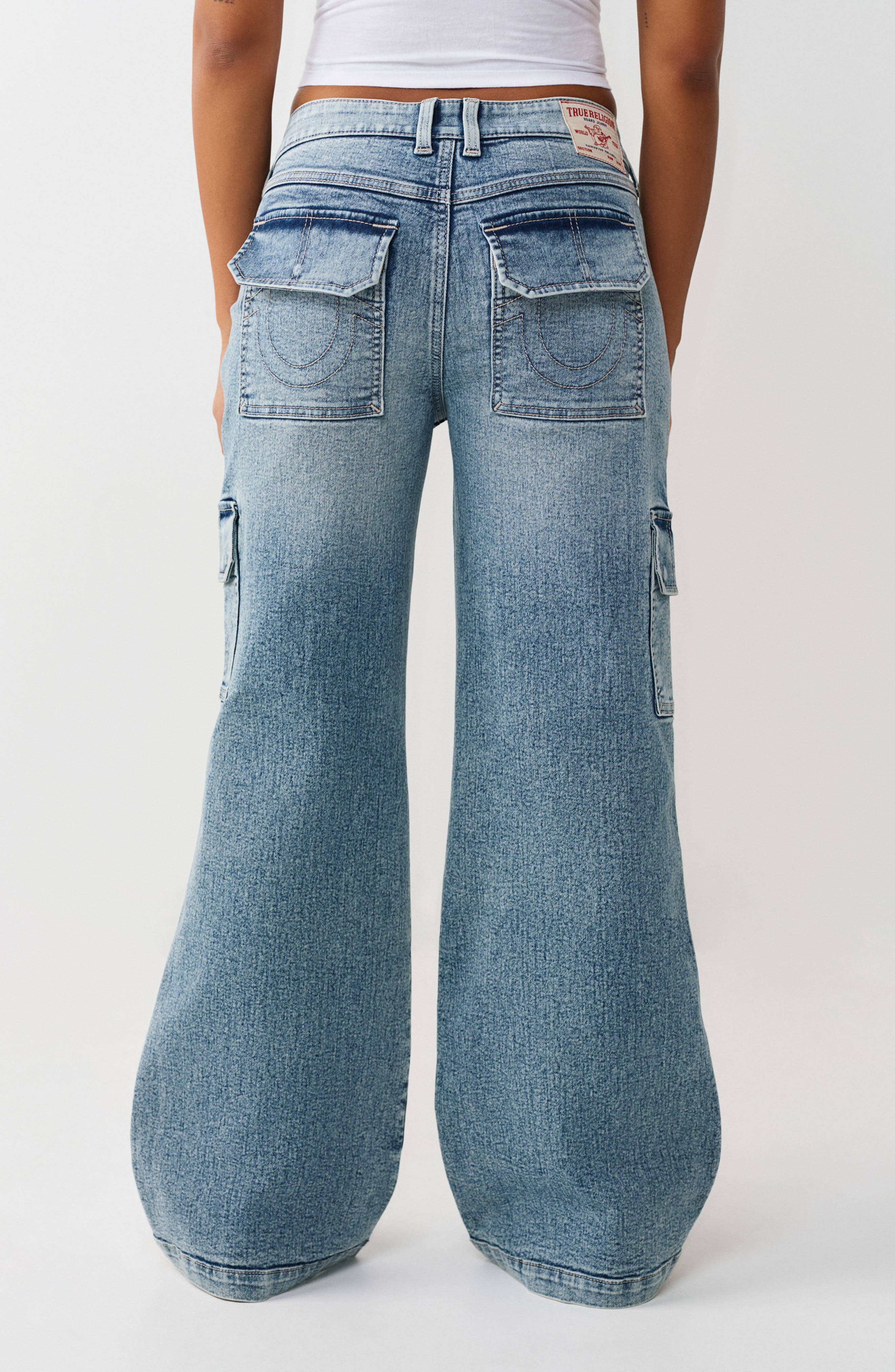 Bobbi Baggy Cargo Jeans - image 2