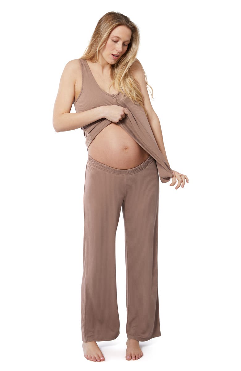 Ingrid & Isabel<sup>®</sup> Let Me Sleep Maternity Pajama Pants, Alternate, color, 