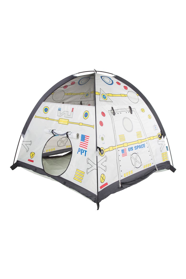 Space Module Play Tent, Alternate, color, WHITE