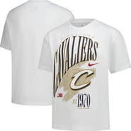 Nike Youth Nike  White Cleveland Cavaliers Hardwood Classics Champs Max90 T-Shirt