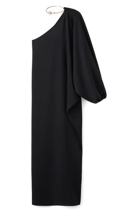 One-Shoulder Maxi Dress