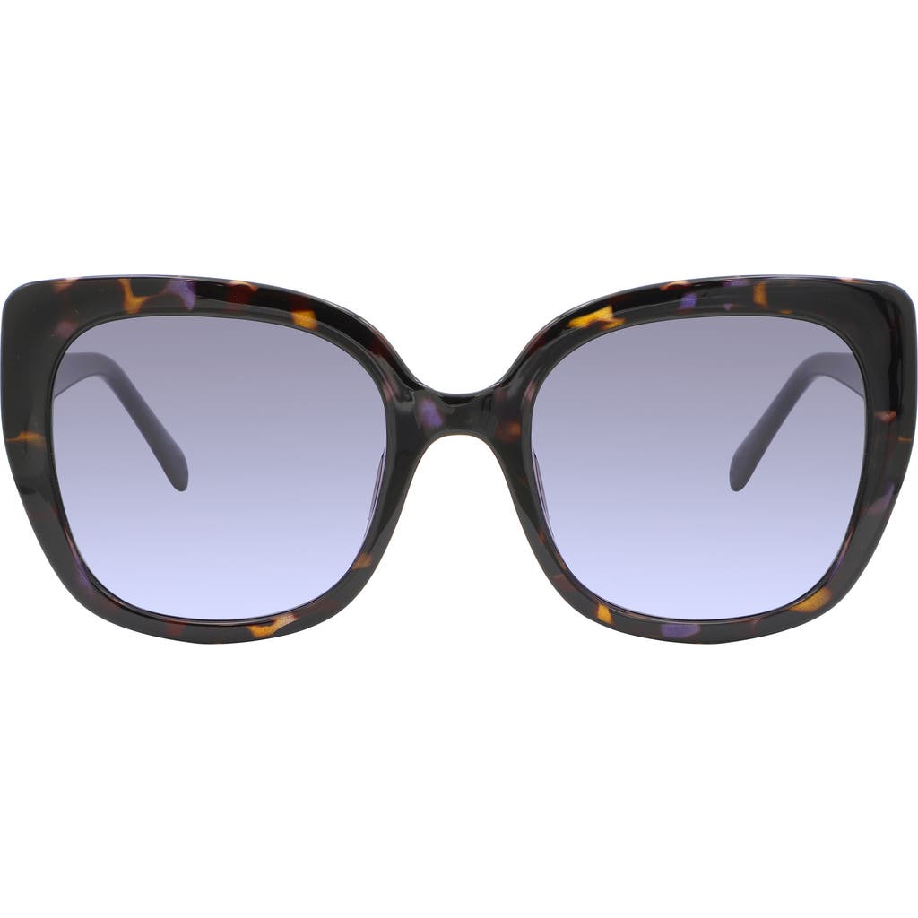 Kate Spade New York Shaina 56mm Oversize Square Sunglasses In Brown