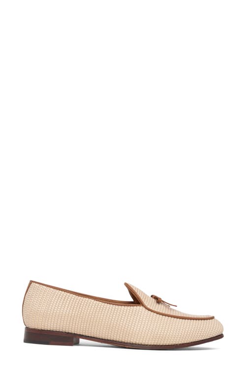 Patricia Green Coco Loafer In Natural Raffia